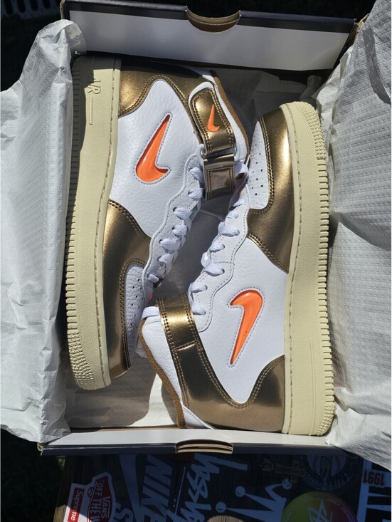 Size 7.5M -  Nike Air Force 1 Mid Ale Brown 2022 - DH5623-100 main image 4